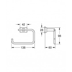  Essentials Cube  Porte-papier (40507001)