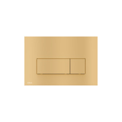 Plaque de commande double touche blanche (M570)