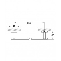  Essentials Cube  Porte-serviettes (40509001)
