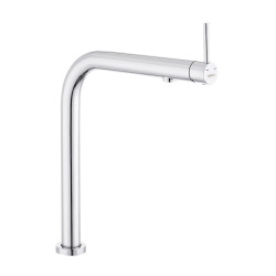 Grohe Minta Touch mitigeur cuisine 31360001 électronique, chromé, bec en L  pivotant