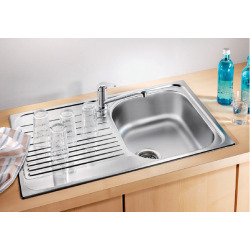 Évier TIPO 45 S Compact 780x500 mm, inox brillant