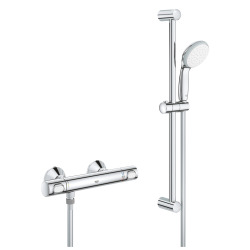 Set de douche - 2 ou 3 jets - flexible 1,75m - Vitalio Comfort