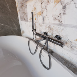 Porte-douche SAT DARK PVD Gun Metal (SATBSDPDA)