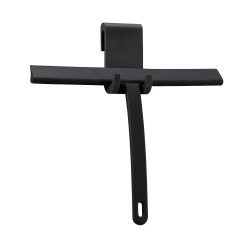 Raclette en silicone avec crochet de suspension, noir mat (SATDSTERKASHSC)