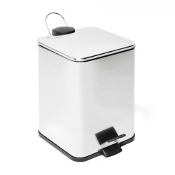 Poubelle à poser SAT 6 l chrome brillant (SATDKOSH6CH)