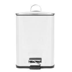 Poubelle à poser SAT 6 l chrome brillant (SATDKOSH6CH)