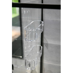 Etagère SAT transparente (SATPOLPLASTT)
