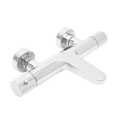 Mitigeur thermostatique de baignoire SAT, 150 mm, Chrome (SATBST222)