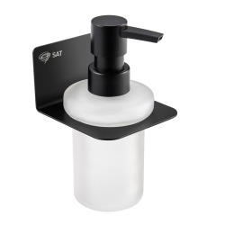 Distributeur de savon SAT Mood noir (SATDMOOD99MC)