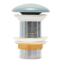 Bonde à écoulement libre Infinitio 5/4" sans trop-plein pour lavabos et vasques, bleu profond mat (PZATKADBLM)