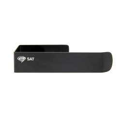 Porte-papier hygiénique SAT Mood noir (SATDMOOD26MC)