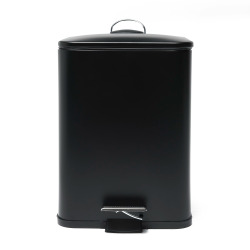 Poubelle à poser SAT 6 l noir mat (SATDKOSH6C)