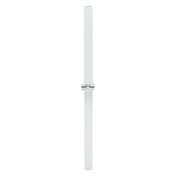 Barre de douche murale SAT blanc/chrome SATSST31