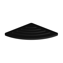 Tablette d'angle SAT X-Way noir (SATDXWPOLR21C)