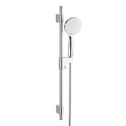 Ensemble de douche SAT pour mur chrome SATSS33