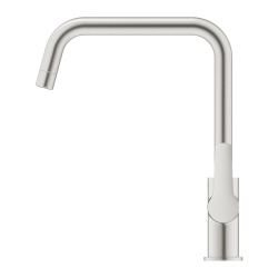 START MITIGEUR MONOCOMMANDE POUR ÉVIER, BEC MOBILE EN U Supersteel (30470DC0)