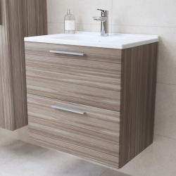 Meuble de salle de bain avec lavabo miroir et éclairage Vitra Mia 59x61x39,5 cm, cordoba (MIASET60C)