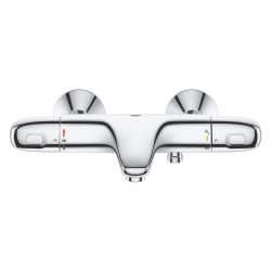  GROHTHETM 1000 Mitigeur Thermostatique Bain/Douche, Chrome (34816003)