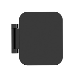  Siège de douche pliable 38 x 13,3 x 36,5 cm,, PMR, noir (SATDSEDPLC)