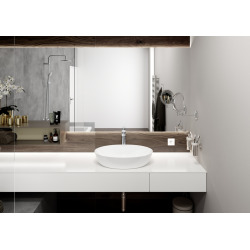 Vernis Blend Mitigeur de lavabo 190 avec tirette et vidage synthétique, Chrome (71552000)