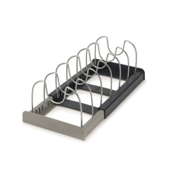 DrawerStore™ organiseur extensible pour matériel de cuisine, réglable de 30,5 cm à 56 cm, gris (85167)