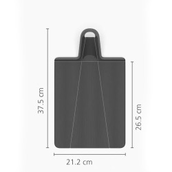 Chop2Pot™ Plus planche à découper pliante, 21,5 x 26,5 cm, noir (60202)