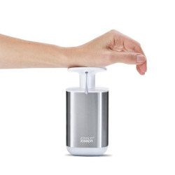 Presto™ Steel Distributeur de savon hygiénique - Blanc