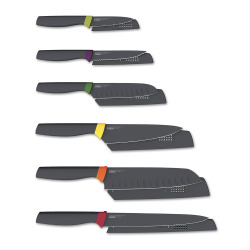 Elevate™ set de 6 couteaux avec repose-outils intégré, multicolore (98437)
