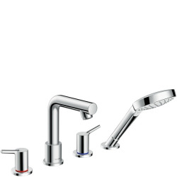 Hansgrohe Talis S Set de finition Mélangeur 4 trous pour montage sur bord de baignoire (72419000)