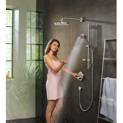 Hansgrohe Fixfit S Coude pour raccordement mural, chrome (26453000)