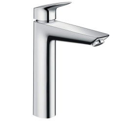 Logis 190 Mitigeur lavabo, avec tirette et vidage synthétique, chromé (71090000)