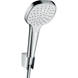 Hansgrohe Croma Select E -Ensemble support mural et douchette 1jet avec flexible de douche 160 cm (26412400)