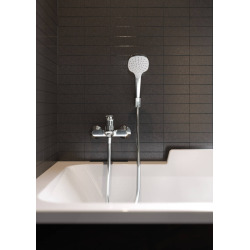 Hansgrohe Croma Select E -Ensemble support mural et douchette 1jet avec flexible de douche 160 cm (26412400)