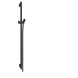 Hansgrohe Unica Barre de douche S Puro 90 cm avec flexible de douche noir mat (28631670)