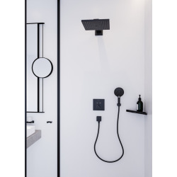 Hansgrohe Raindance Select S Douchette à main 120 3 jets, Noir mat (26530670)