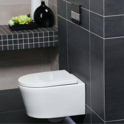Pack Bâti-support 112cm + Cuvette Swiss Aqua Technologies sans bride + Plaque blanche + Set d'isolation