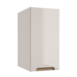 Armoire murale 30 x 60 x 45 cm - blanc brillant - Naturel Stilla