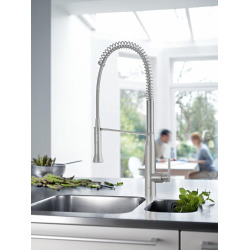 Grohe K7  Mitigeur évier SuperSteel (32950DC0)