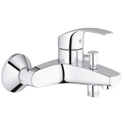 Grohe Eurosmart Mitigeur monocommande 1/2" bain/douche, Chrome (33300002)