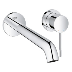 Grohe Essence - Façade de Mitigeur monocommande 2 trous lavabo Taille L chrome (19967001)