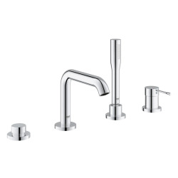 Grohe Essence Façade pour Combiné monocommande 4 trous montage avec ou sans châssis - chrome (19578001)