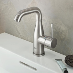 Grohe ESSENCE NEW - Mitigeur monocommande Lavabo Taille M SuperSteel (23462DC1)