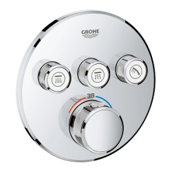 Grohe Grohtherm SmartControl Thermostatique pour installation encastrée 3 sorties (29121000)