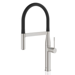 Grohe ESSENCE NEW - Mitigeur monocommande d&apos;évier SuperSteel (30294DC0)