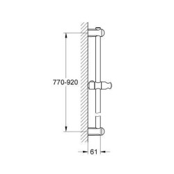  EUPHORIA - Barre de douche (27500000)