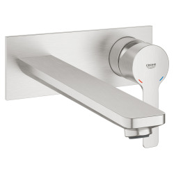 Grohe Lineare Façade de Mitigeur monocommande 2 trous lavabo Taille L (23444DC1)