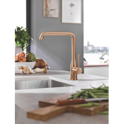 Grohe Essence Mitigeur monocommande Evier Warm Sunset brossé (30270DL0)