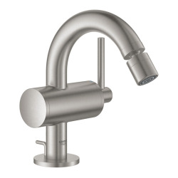 Grohe Atrio Mitigeur monocommande 1/2" Bidet Taille M, Supersteel (32108DC3)