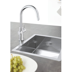 Grohe Blue Home Kit de démarrage Mitigeur bec C Chrome (31541000)