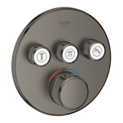 Grohe Grohtherm SmartControl Set de finition thermostatique encastrée 3 sorties (29121AL0)